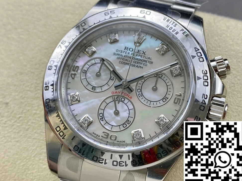 Cosmograph Factory Clean 1112 M116509-0064 Mother-of-pearl Daytona Rolex Dial FashionForward 0719